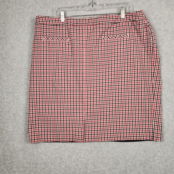 Talbots Dresses & Skirts - Talbots Skirt Womens 18WP Plus Petite Plaid Stretch Career Classic Work Wear